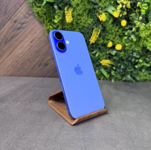 Apple iPhone 16 128GB Újszerű - Ultramarine - 3 hónap garancia - 27% ÁFA