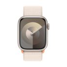 Apple Watch 9 45mm Aluminium Starlight with Sport Loop Starlight 