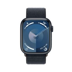   Apple Watch 9 45mm Aluminium Midnight with Sport Loop Midnight 