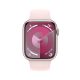 Apple Watch 9 45mm Aluminium Pink with Sport Band Light Pink M/L 