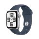 Apple Watch SE 40mm 2023 Aluminium Silver with Sport Strap Storm Blue S/M 