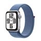 Apple Watch SE 40mm 2023 Aluminium Silver with Sport Loop Winter Blue 