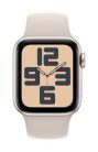 Apple Watch SE 44mm 2023 Aluminium with Sport Strap Starlight Beige S/M 