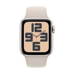   Apple Watch SE 44mm 2023 Aluminium with Sport Strap Starlight Beige M/L 