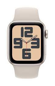 Apple Watch SE 44mm 2023 Aluminium with Sport Strap Starlight Beige M/L 