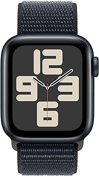 Apple Watch SE 44mm 2023 Aluminium Midnight with Sport Loop Midnight