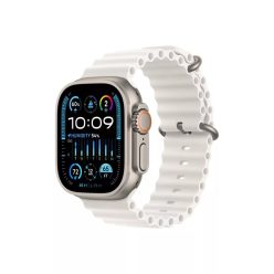 Apple Watch Ultra 2 49mm Titanium with White Ocean Band 
