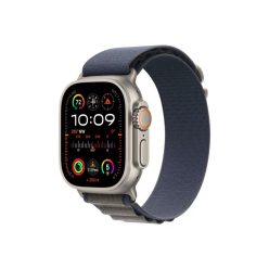   Apple Watch Ultra 2 49mm Titanium with Alpine Loop Strap Blue Large 